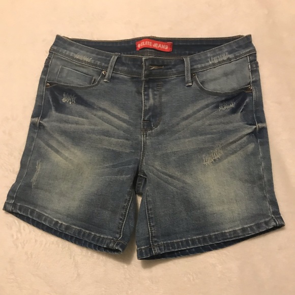 Elite Jeans mid rise jean shorts - Picture 1 of 2